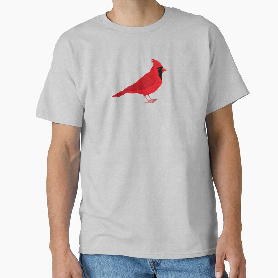 Red Cardinal Background 0 T-Shirt - Trendy Graphic Men Women - T-Shirt, Sweatshirt, Hoodie