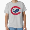 Chicago Whales T-Shirt - Minimalist Print for Adults - T-Shirt, Sweatshirt, Hoodie