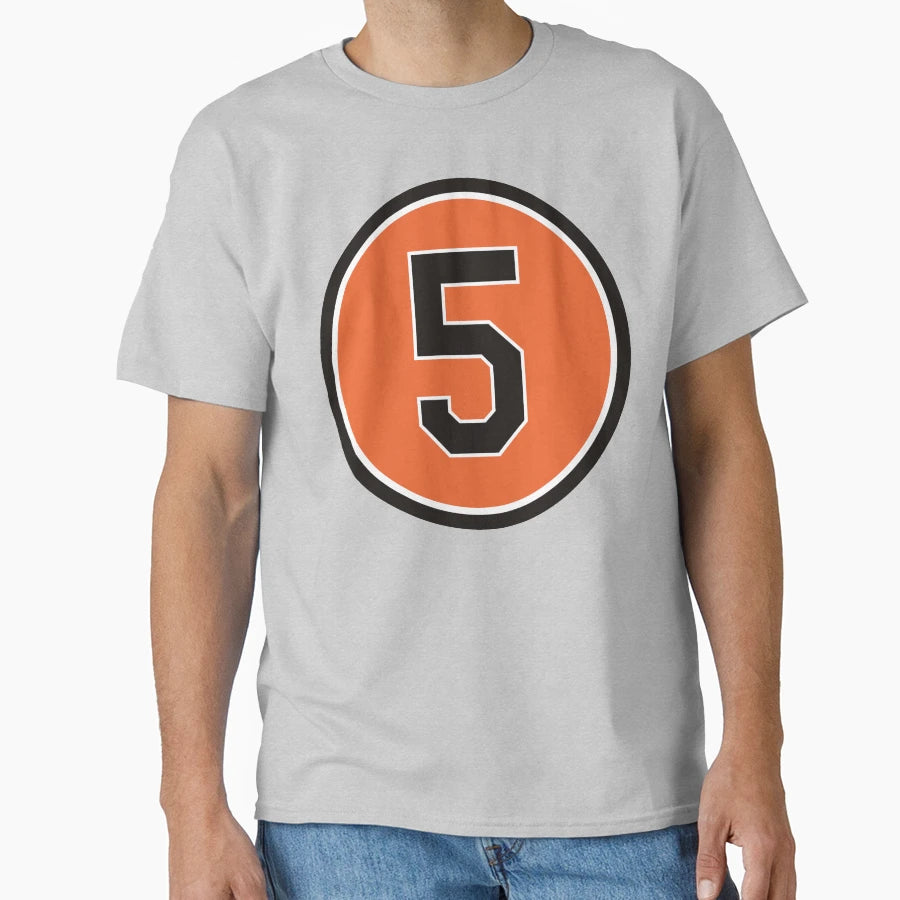 Brooks Robinson 5 Jersey Number T-Shirt - Minimalist Print for Adults - T-Shirt, Sweatshirt, Hoodie