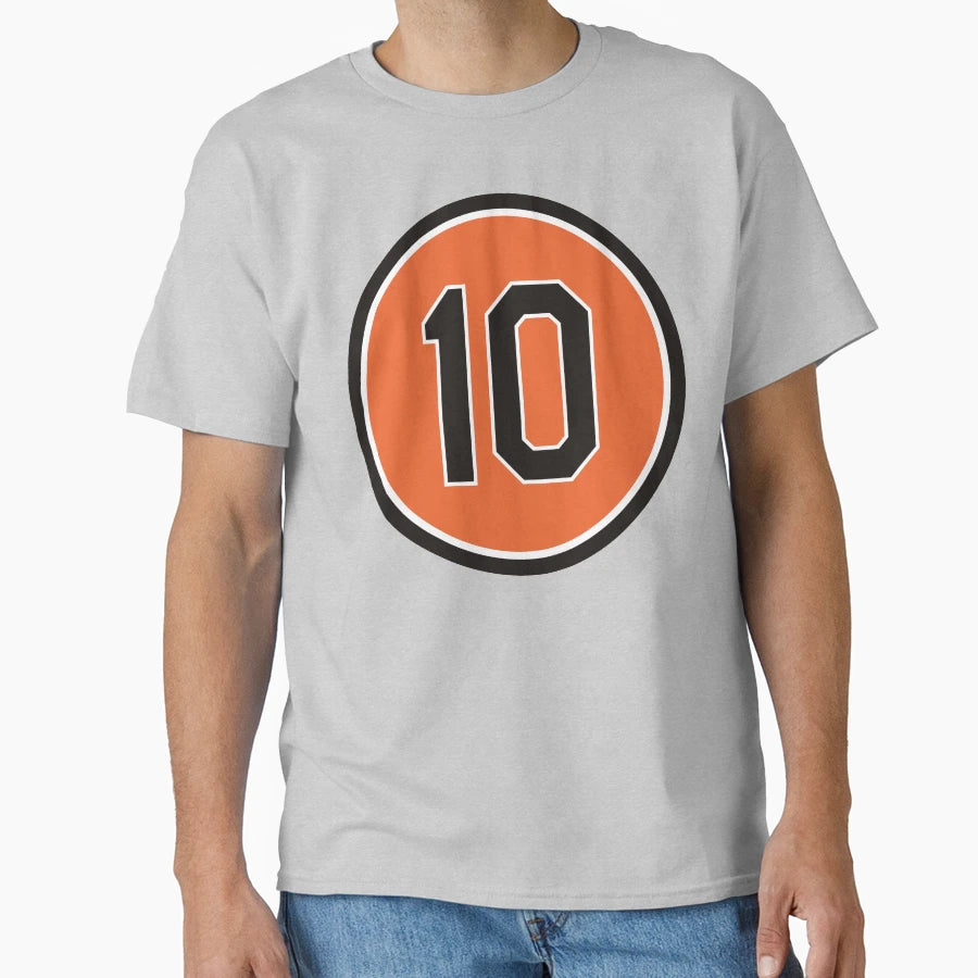Adam Jones 10 Jersey Number T-Shirt - Trendy Graphic for Adults - T-Shirt, Sweatshirt, Hoodie
