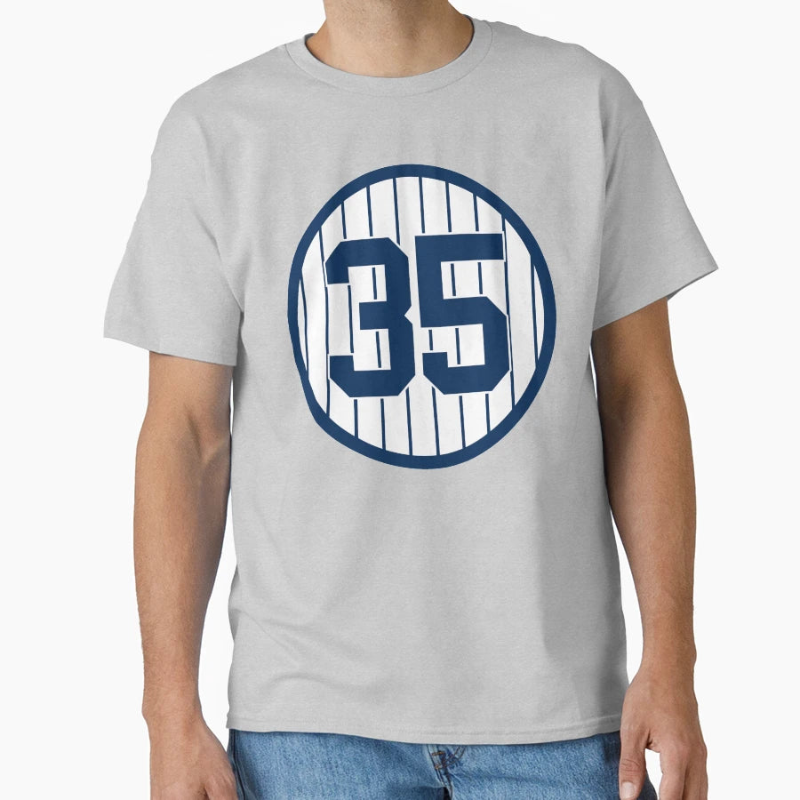 Mike Mussina 35 Jersey Number T-Shirt - Casual Everyday Wear Men Women - T-Shirt, Sweatshirt, Hoodie