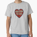 Houston Texas T-Shirt - Trendy Graphic Unisex - T-Shirt, Sweatshirt, Hoodie