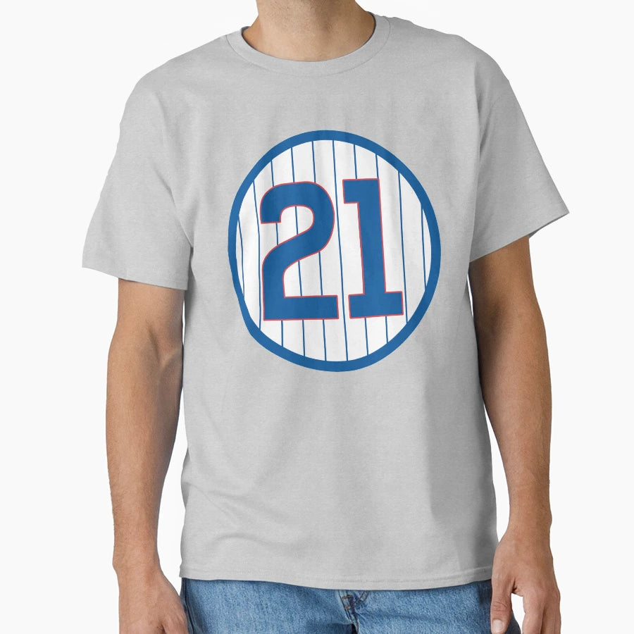 Sammy Sosa 21 Jersey Number T-Shirt - Unique Graphic for Adults - T-Shirt, Sweatshirt, Hoodie