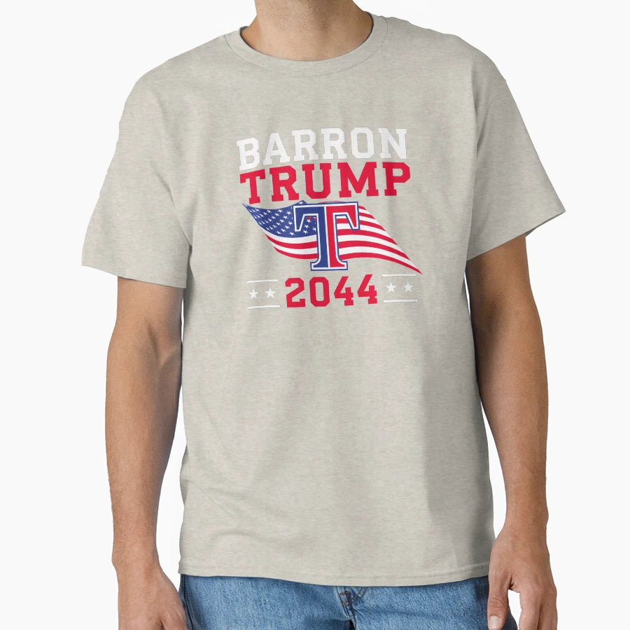Barron Trump 2044 T-Shirt - Unique Graphic for Adults - T-Shirt, Sweatshirt, Hoodie
