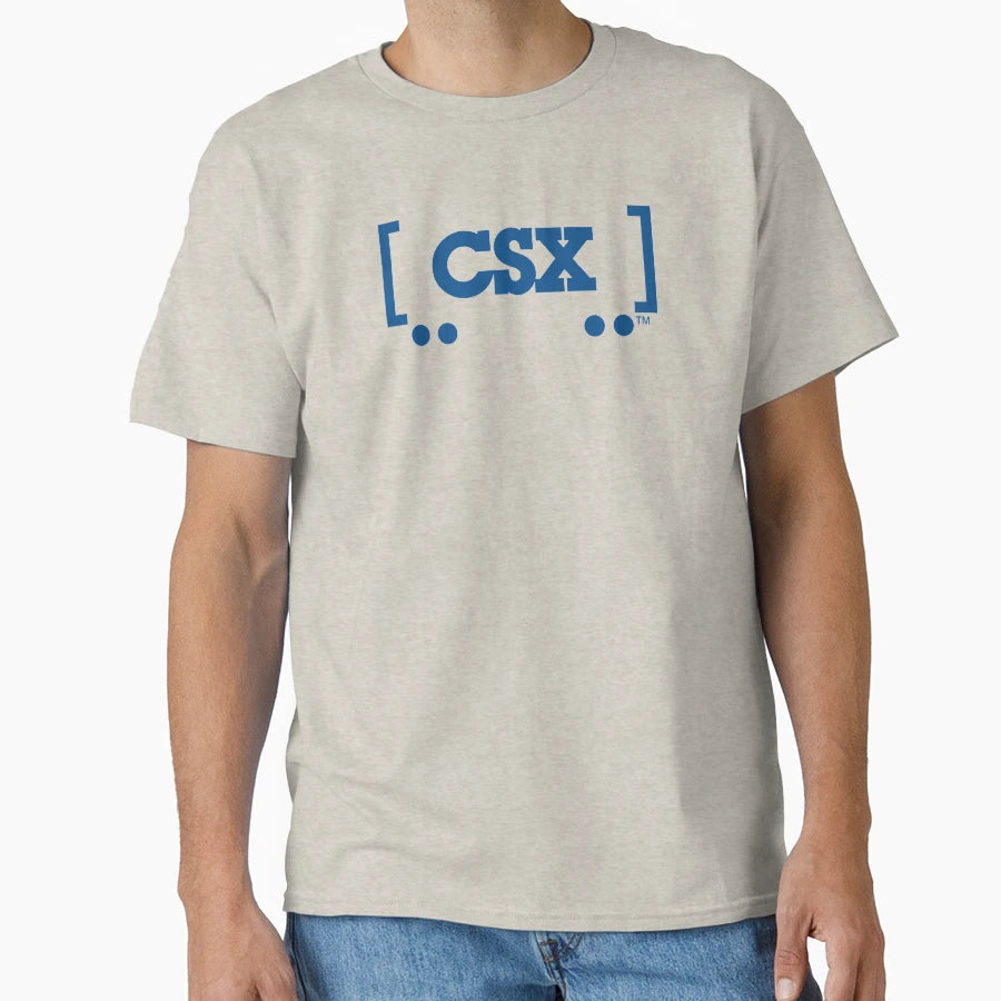 Csx Train Logo T-Shirt - Trendy Graphic Unisex - T-Shirt, Sweatshirt, Hoodie