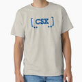 Csx Train Logo T-Shirt - Trendy Graphic Unisex - T-Shirt, Sweatshirt, Hoodie