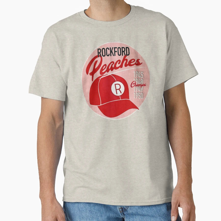Rockford Peaches Aagpbl Rockford Illinois T-Shirt - Trendy Graphic Unisex - T-Shirt, Sweatshirt, Hoodie