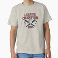 Baseball League Champion 1985 T-Shirt - Graphic Print Unisex - T-Shirt, Sweatshirt, Hoodie
