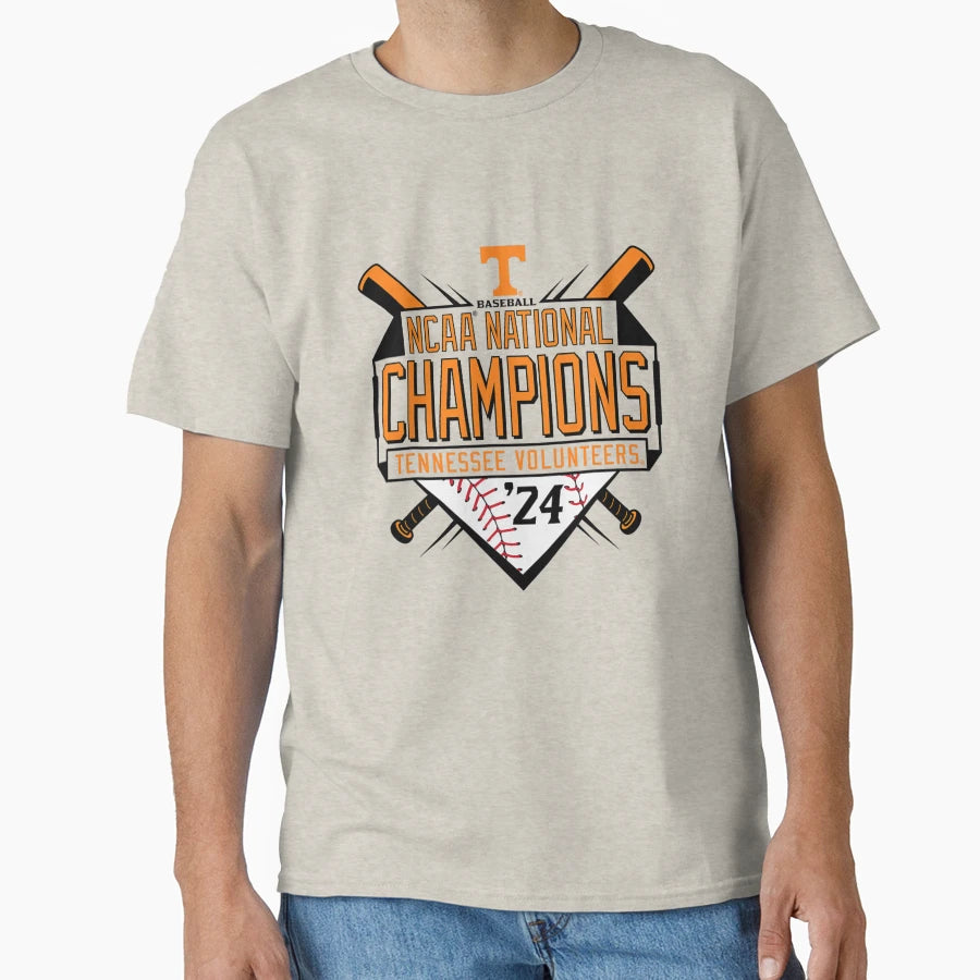 Ncaa National Champions Tennessee T-Shirt - Minimalist Print Men Women - T-Shirt, Sweatshirt, Hoodie