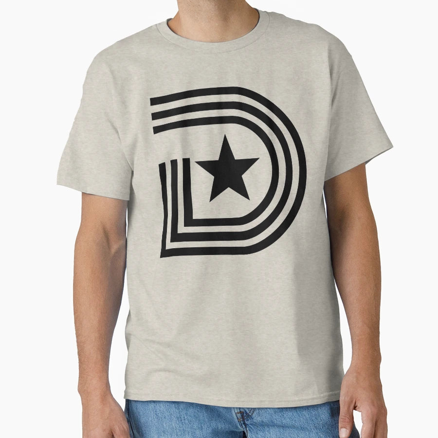 D Town Black Star T-Shirt - Novelty Apparel for Adults - T-Shirt, Sweatshirt, Hoodie