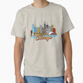 Chicago T-Shirt - Novelty Apparel Unisex - T-Shirt, Sweatshirt, Hoodie