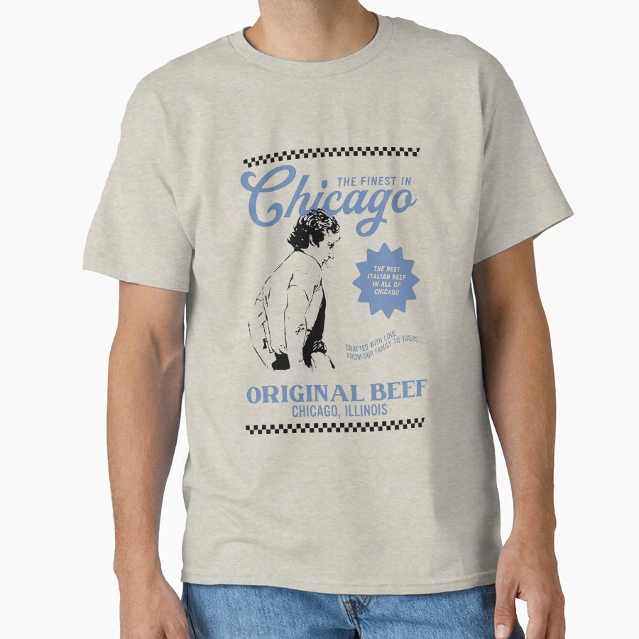 Bear Original Beef Chicagoland T-Shirt - Minimalist Print Men Women - T-Shirt, Sweatshirt, Hoodie