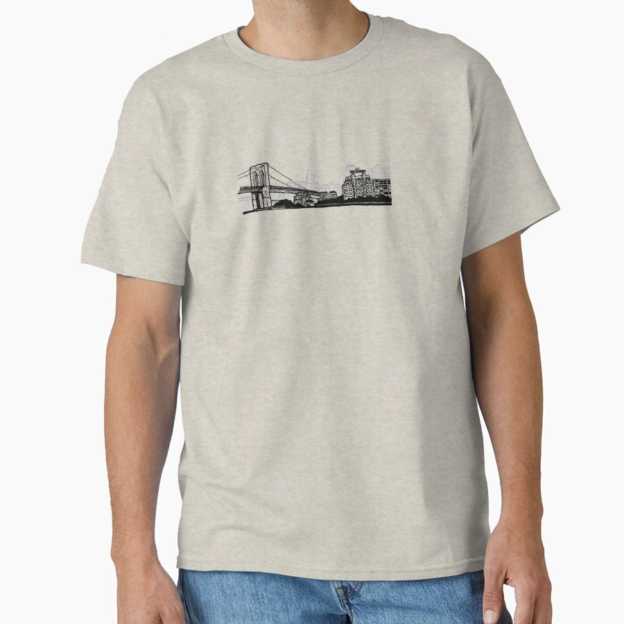 Brooklyn Watchtower New York Skyline T-Shirt - Trendy Graphic Men Women - T-Shirt, Sweatshirt, Hoodie