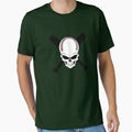 Baseball Jolly Roger T-Shirt - Custom Art Print Unisex - T-Shirt, Sweatshirt, Hoodie