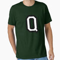 Letter Q Two Color T-Shirt - Streetwear Style for Adults - T-Shirt, Sweatshirt, Hoodie
