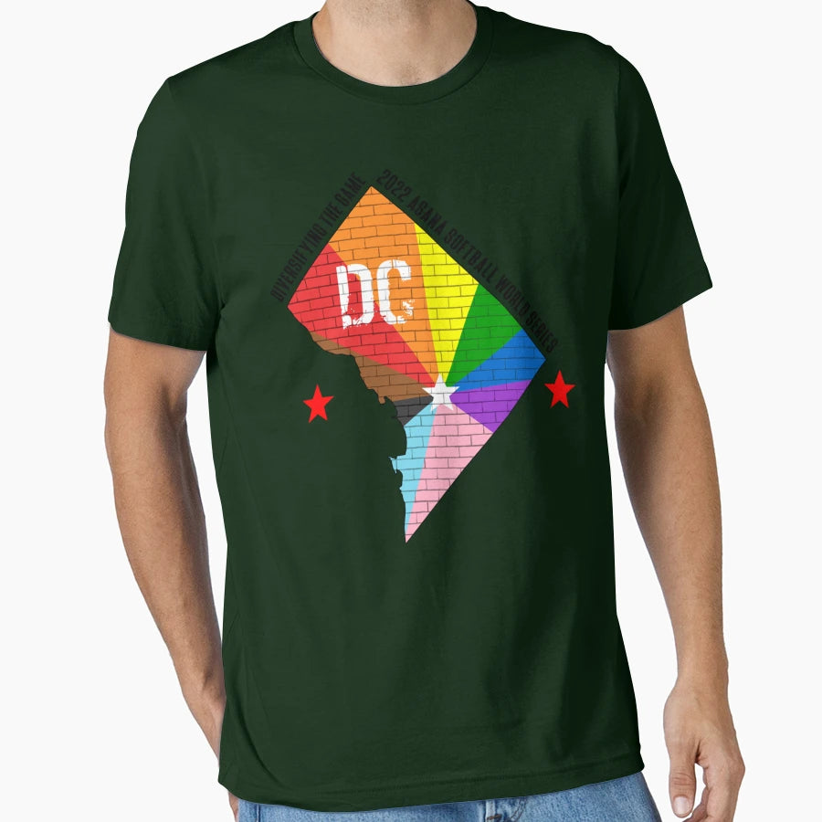Dc Series W Tagline T-Shirt - Fun Novelty Design for Adults - T-Shirt, Sweatshirt, Hoodie