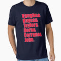 Major League Cast T-Shirt - Minimalist Print for Adults - T-Shirt, Sweatshirt, Hoodie