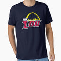 Lou Navy T-Shirt - Minimalist Print Men Women - T-Shirt, Sweatshirt, Hoodie