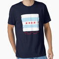 Chicago Flag South Side Low End T-Shirt - Unique Graphic Men Women - T-Shirt, Sweatshirt, Hoodie