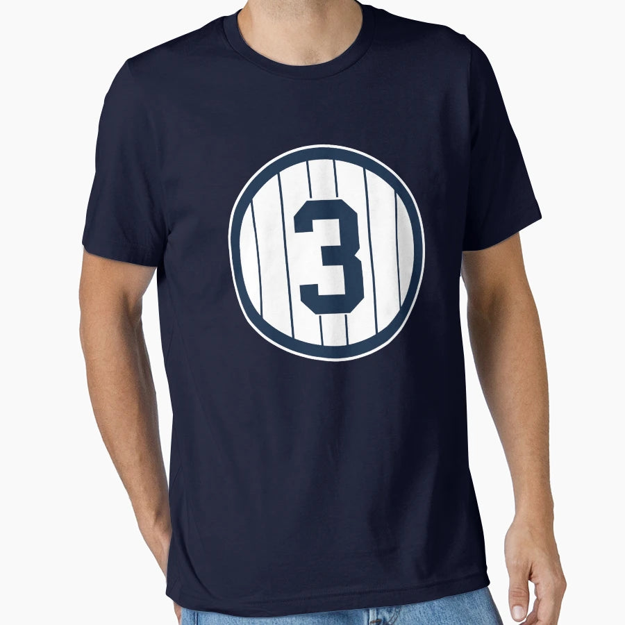 Number 3 Retired Number Monument T-Shirt - Casual Everyday Wear Unisex - T-Shirt, Sweatshirt, Hoodie