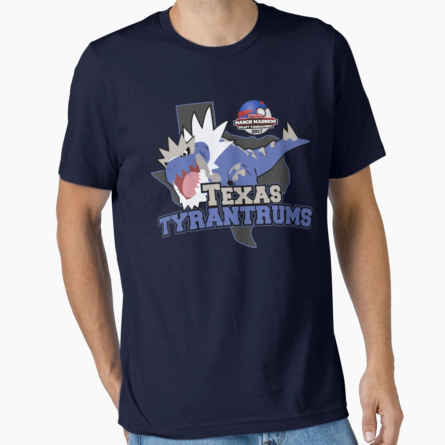 Texas Tyrantrums March Madness T-Shirt - Custom Art Print for Adults - T-Shirt, Sweatshirt, Hoodie