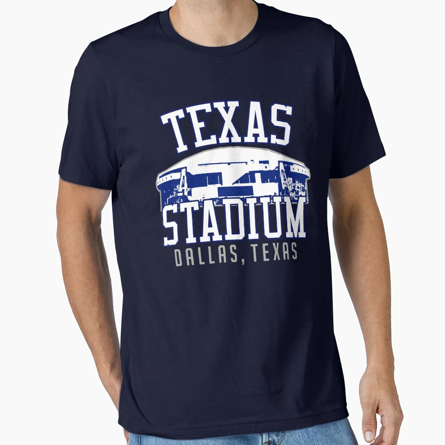 Texas Stadium Dallas And T-Shirt - Casual Everyday Wear Unisex - T-Shirt, Sweatshirt, Hoodie