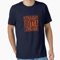 Straight Outta Chicago T-Shirt - Trendy Graphic Unisex - T-Shirt, Sweatshirt, Hoodie