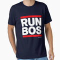 Run Boston Bos T-Shirt - Graphic Print for Adults - T-Shirt, Sweatshirt, Hoodie