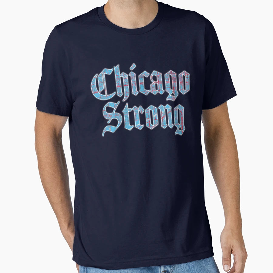 Chicago Strong T-Shirt - Unique Graphic for Adults - T-Shirt, Sweatshirt, Hoodie