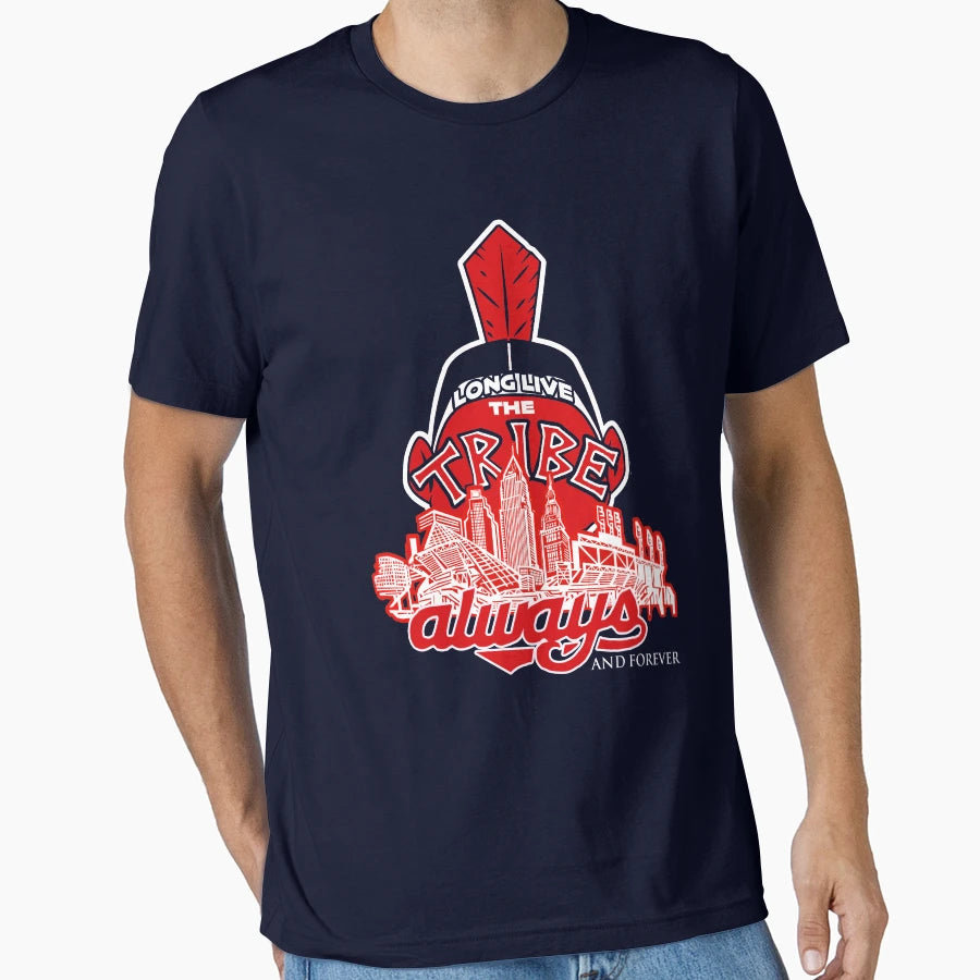Cleveland Tribe Forever And Always T-Shirt - Fun Novelty Design Unisex - T-Shirt, Sweatshirt, Hoodie