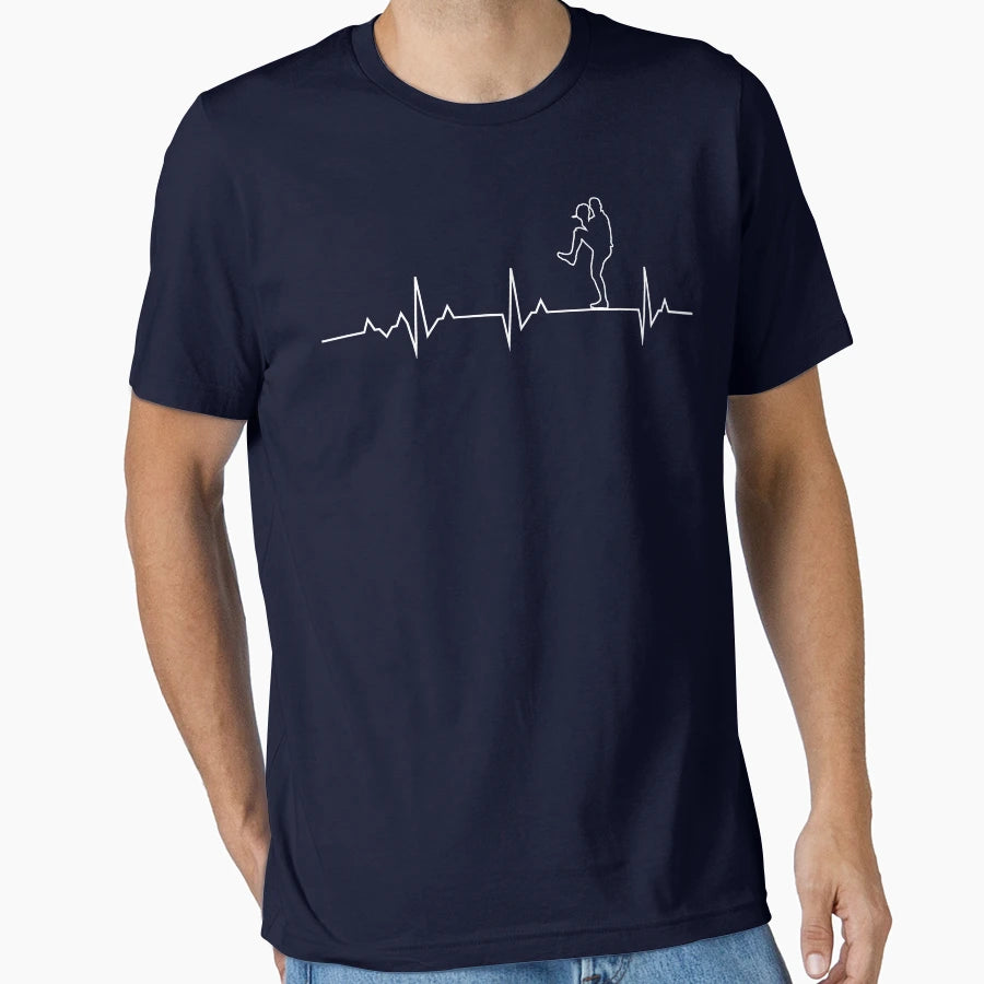 Baseball Heartbeat V2 Mlb Baseball Hoodie - Aesthetic Graphic Unisex - T-Shirt, Sweatshirt, Hoodie
