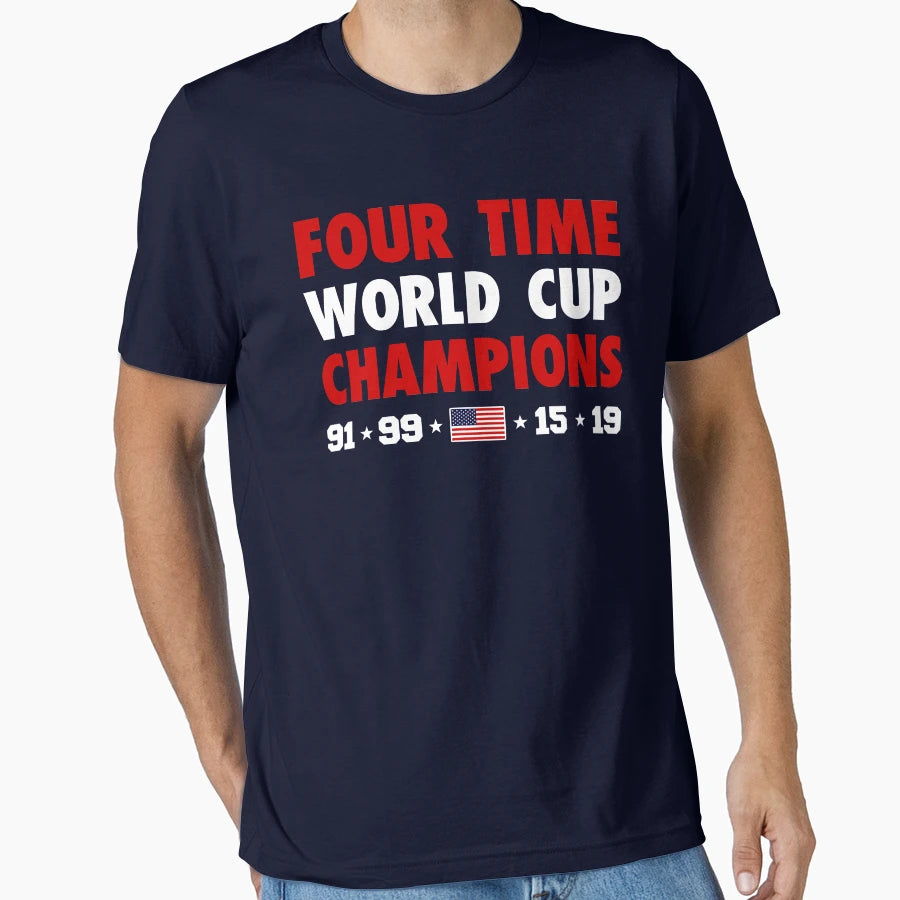 Usa World Cup Champs 19 T-Shirt - Minimalist Print for Adults - T-Shirt, Sweatshirt, Hoodie
