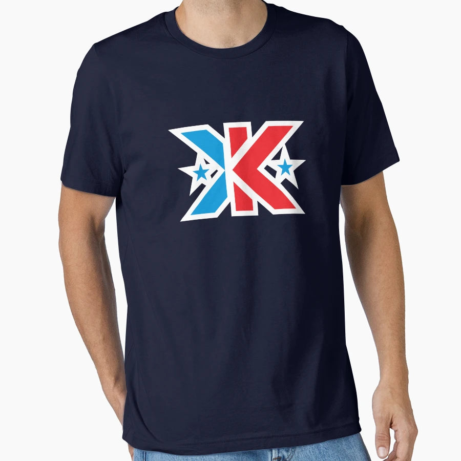 Kinetic Superhero Letter K T-Shirt - Minimalist Print Unisex - T-Shirt, Sweatshirt, Hoodie