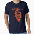 Tiger Detroit T-Shirt - Fun Novelty Design Unisex - T-Shirt, Sweatshirt, Hoodie
