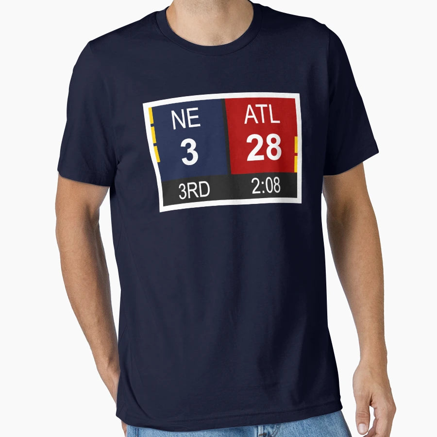 Ne 3 Vs Atl 28 Champions Comeback T-Shirt - Unique Graphic for Adults - T-Shirt, Sweatshirt, Hoodie