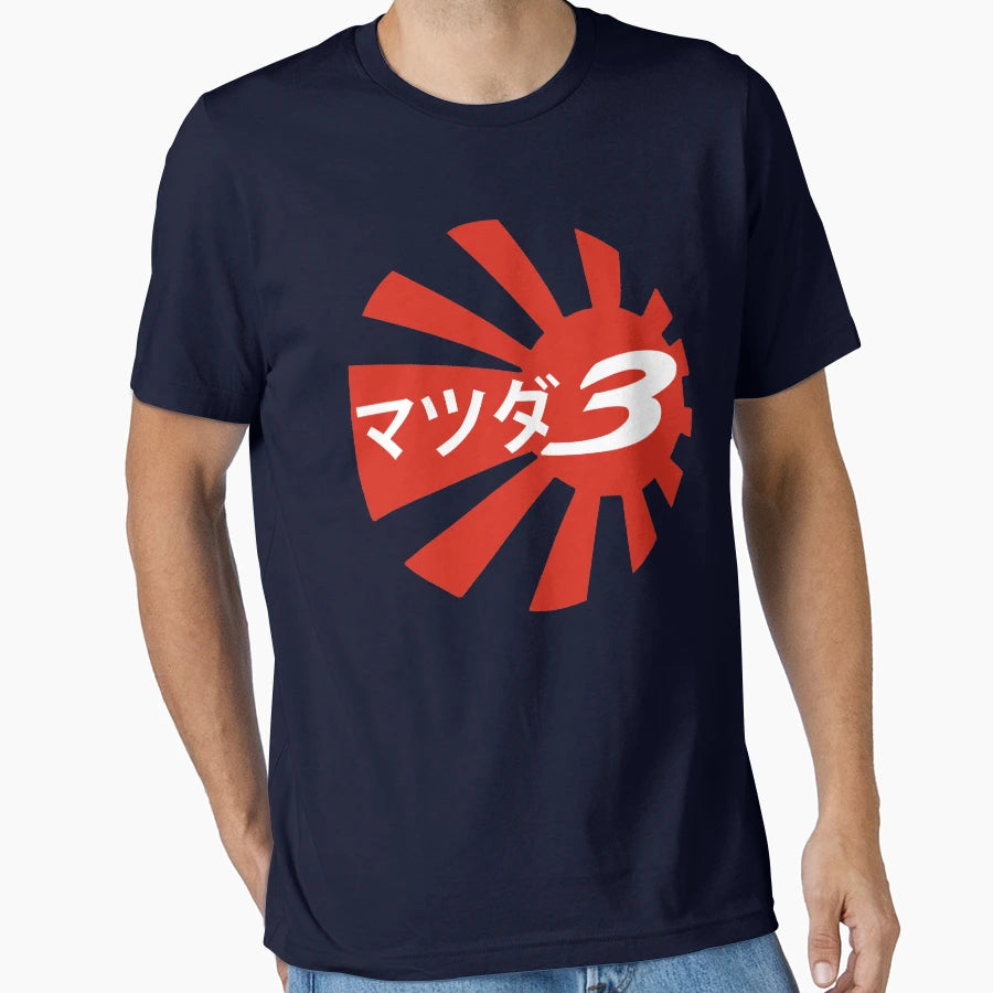 Mazda 3 Club T-Shirt - Minimalist Print Men Women - T-Shirt, Sweatshirt, Hoodie