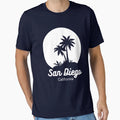 San Diego California Beach T-Shirt - Trendy Graphic for Adults - T-Shirt, Sweatshirt, Hoodie