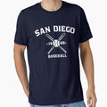 San Diego Baseball Skyline T-Shirt - Casual Everyday Wear Men Women - T-Shirt, Sweatshirt, Hoodie