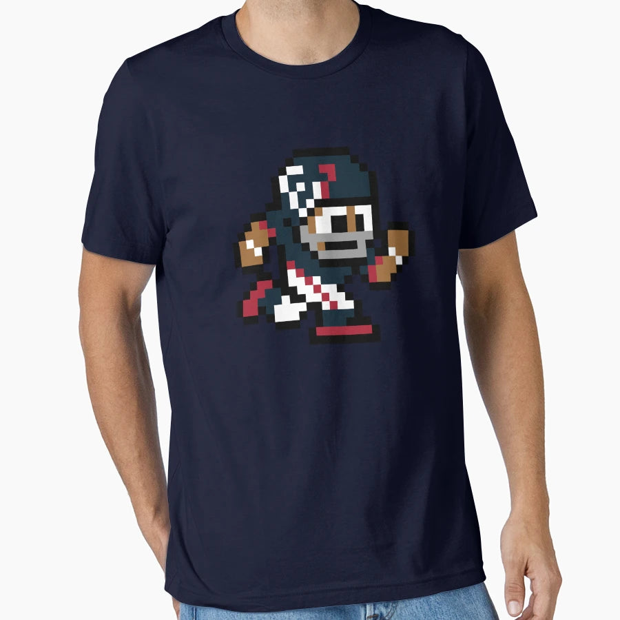 Houston Texans Tecmo Super Bowl Football T-Shirt - Streetwear Style Unisex - T-Shirt, Sweatshirt, Hoodie