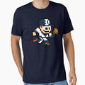 Detroit 8 Bit Player T-Shirt - Minimalist Print Men Women - T-Shirt, Sweatshirt, Hoodie