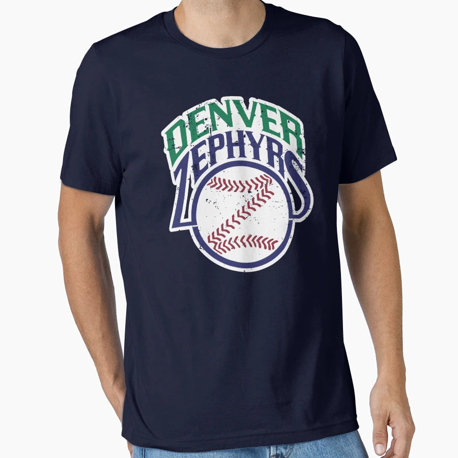 Denver Zephyrs Defunct Baseball T-Shirt - Aesthetic Graphic Unisex - T-Shirt, Sweatshirt, Hoodie