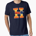 Houston Lone Star Baseball T-Shirt - Graphic Print Men Women - T-Shirt, Sweatshirt, Hoodie