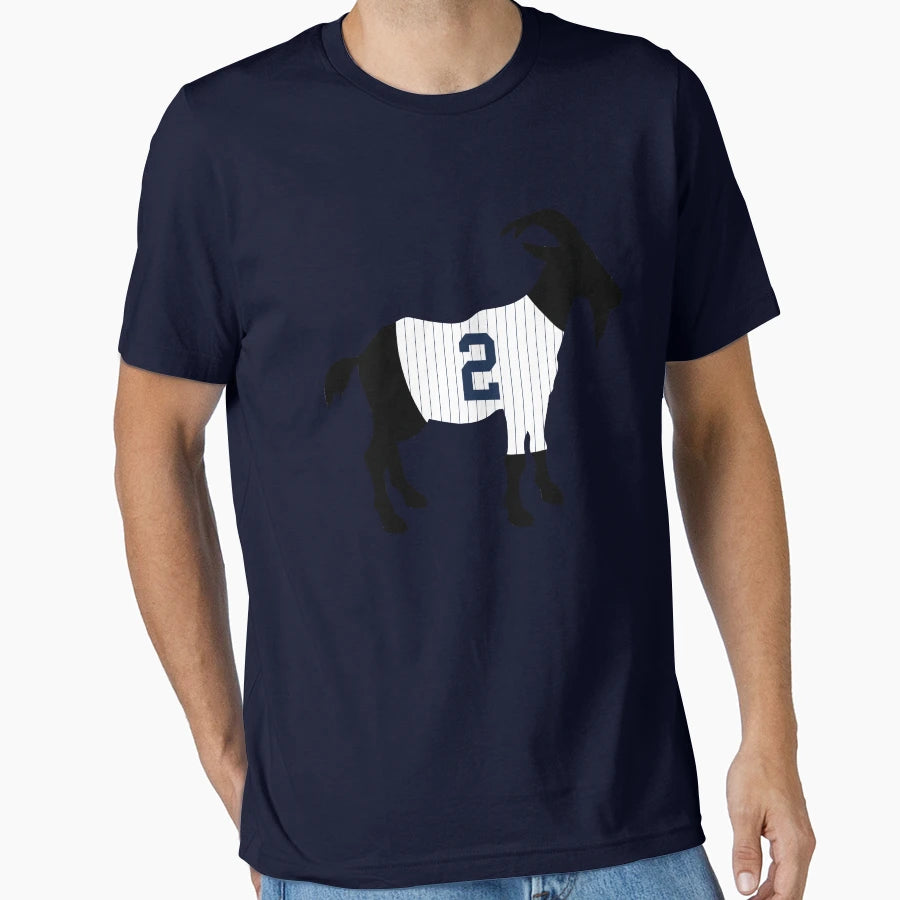 Derek Jeter Goat T-Shirt - Graphic Print Unisex - T-Shirt, Sweatshirt, Hoodie