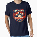 Cleveland Baseball Rock And Roll Wave T-Shirt - Unique Graphic Unisex - T-Shirt, Sweatshirt, Hoodie