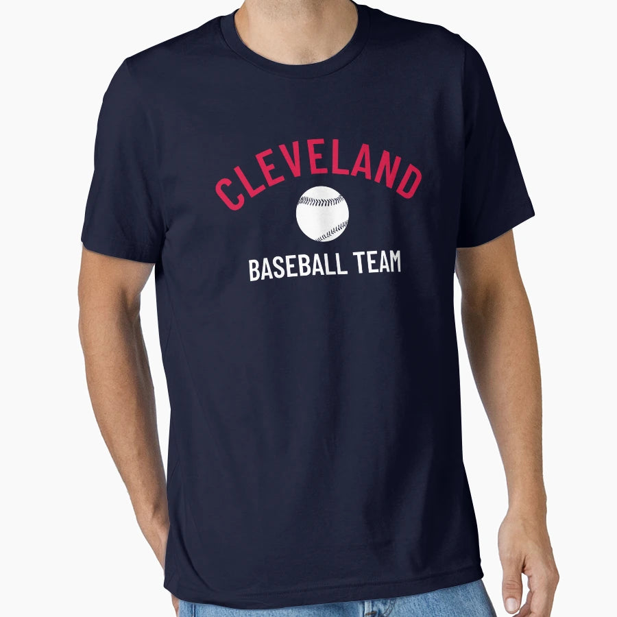 Cleveland Baseball Team T-Shirt - Unique Graphic Men Women - T-Shirt, Sweatshirt, Hoodie