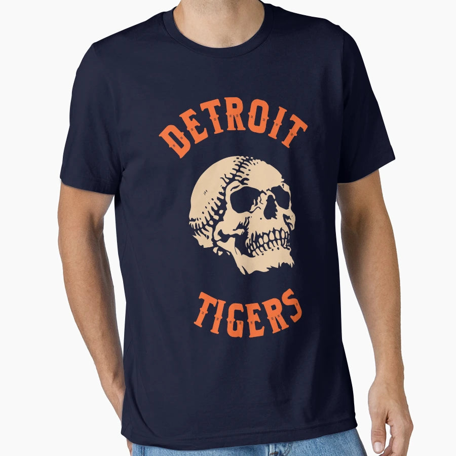 Tigers Skull T-Shirt - Aesthetic Graphic Men Women - T-Shirt, Sweatshirt, Hoodie