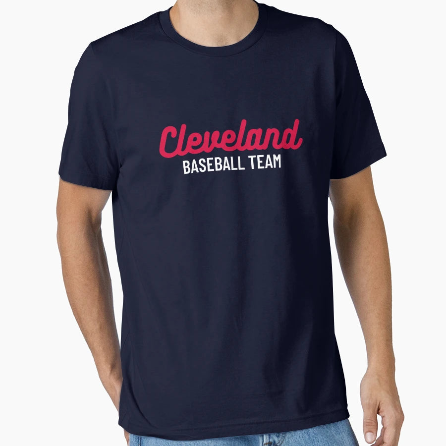 Cleveland Baseball Team T-Shirt - Casual Everyday Wear Unisex - T-Shirt, Sweatshirt, Hoodie