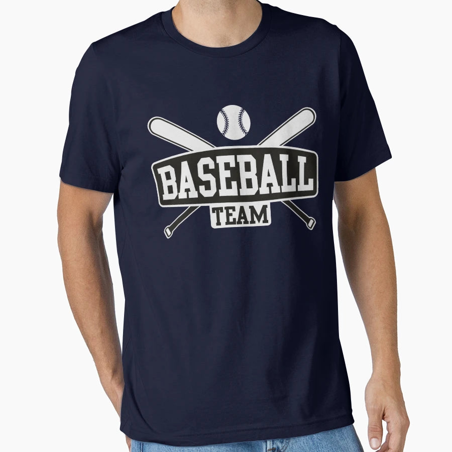 Baseball Team T-Shirt - Casual Everyday Wear Men Women - T-Shirt, Sweatshirt, Hoodie