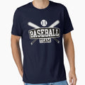 Baseball Team T-Shirt - Casual Everyday Wear Men Women - T-Shirt, Sweatshirt, Hoodie