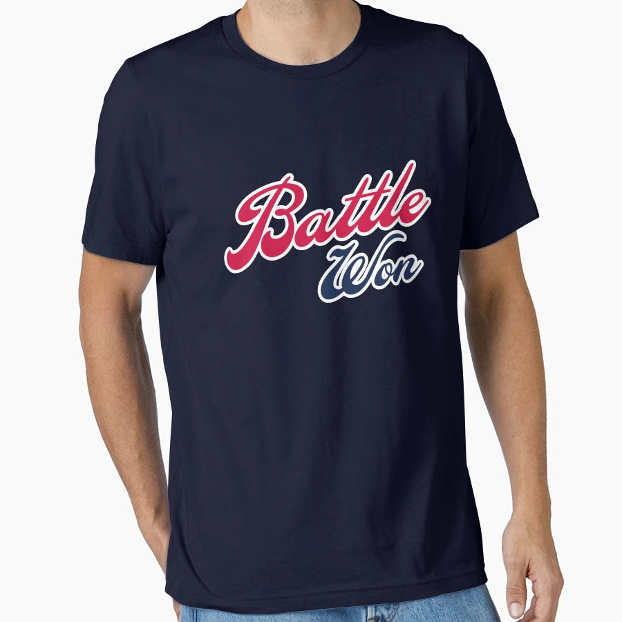 Battle Won 2021 T-Shirt - Novelty Apparel Unisex - T-Shirt, Sweatshirt, Hoodie